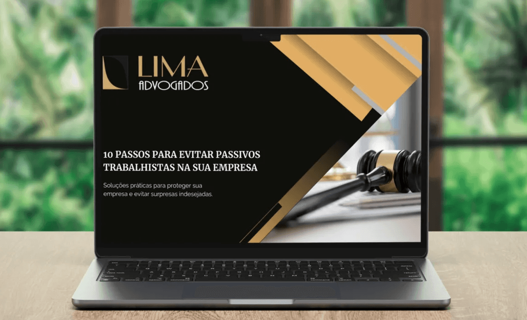 Mockup do eBook 10 Passos para Evitar Passivos Trabalhistas